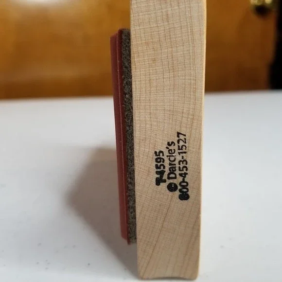 Darcie's Reindeer Drops Rubber Stamp T-4595 Christmas Recipe Kitchen